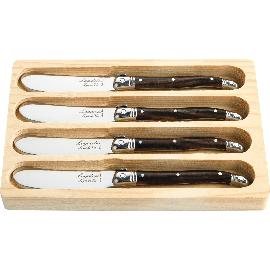 Artikelbild für LAGUIOLE »Premium Line« Buttermesser-Set 4-tlg., dark wood