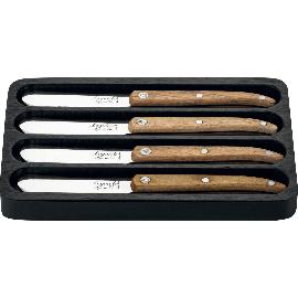 Artikelbild für LAGUIOLE »Innovation Line« Buttermesser-Set 4-tlg., Eichenholz