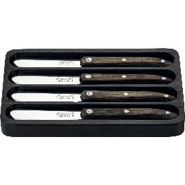 Artikelbild für LAGUIOLE »Innovation Line« Buttermesser-Set 4-tlg., Pakkaholz, grau