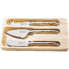 Artikelbild für LAGUIOLE »Premium Line« Käsemesser-Set 3-tlg., stainless-steel