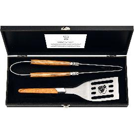 Artikelbild für LAGUIOLE »Luxury Line« Grillset 2-tlg., Olivenholz