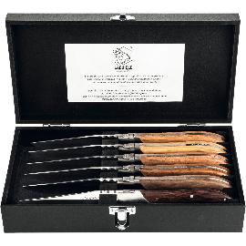 Artikelbild für LAGUIOLE »Luxury Line« Steakmesser-Set 6-tlg., Mix, sortiert