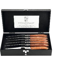 Artikelbild für LAGUIOLE »Luxury Line« Steakmesser-Set 6-tlg., Rosenholz