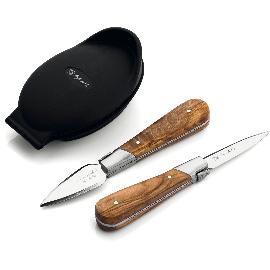 Artikelbild für LAGUIOLE »Luxury Line« Austern-Geschenkset 3-tlg., Olivenholz