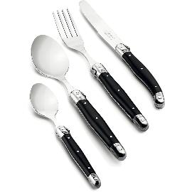 Artikelbild für LAGUIOLE »Premium Line« Besteckset 24-tlg., schwarz