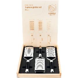 Artikelbild für LAGUIOLE »Premium Line« Reibenset 3-tlg., schwarz