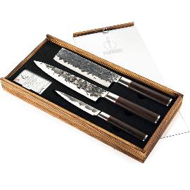 Artikelbild für FORGED »Sebra« Messerset 3-tlg., Klingenlänge: 175 / 160 / 125 mm