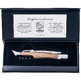 Artikelbild für LAGUIOLE »Luxury Line« Taschenmesser mit Korkenzieher, Olivenholz