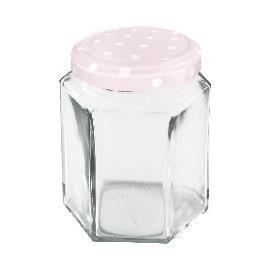Artikelbild für Vorratsglas, Inhalt: 0,191 Liter, Höhe: 91 mm, TO 58, rosa