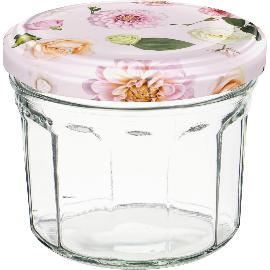 Artikelbild für »Springflower« Vorratsglas, Inhalt: 0,240 Liter, Höhe: 69 mm, TO 82, rosa