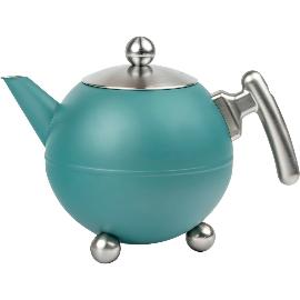 Artikelbild für BREDEMEIJER »Bella« Teekanne doppelwandig, Inhalt: 1,20 Liter, sea blue