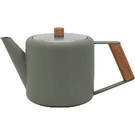 Artikelbild für BREDEMEIJER »Boston« Teekanne doppelwandig, Inhalt: 1,10 Liter, grau