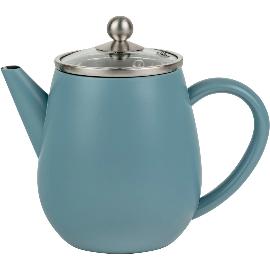 Artikelbild für BREDEMEIJER »Eva« Teekanne,, Inhalt: 0,50 Liter, Höhe: 165 mm, blau