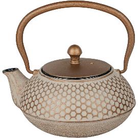 Artikelbild für BREDEMEIJER »Jiangxi« Teekanne Gusseisen, Inhalt: 0,70 Liter, beige