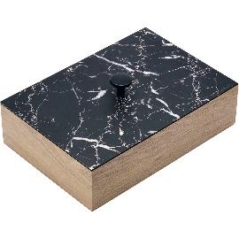 Artikelbild für BREDEMEIJER Teebox, 6 Fächer, granit