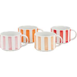 Artikelbild für LEOPOLD VIENNA »Franca« Kaffeebecher 4-tlg., Keramik, Inhalt: 0,125 Liter