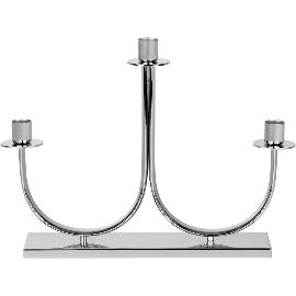 Artikelbild für ZILVERSTAD »Elana« Kerzenhalter, 3-armig, silber