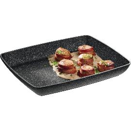 Artikelbild für APS »Frostfire« GN-Schale, 1/2, Inhalt: 2,40 Liter, Höhe: 45 mm, schwarz/silber