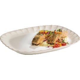 Artikelbild für APS »Arumi« GN-Tablett, 1/2, Höhe: 25 mm, Länge: 260 mm, weiß/beige