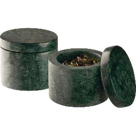 Artikelbild für APS »Minera« Dose 2er-Set, Inhalt: 0,04 Liter, Höhe: 50 mm, marble green