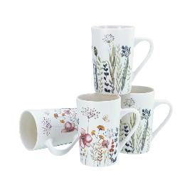 Artikelbild für »Botanica« Becher mit Henkel, sortiert, Inhalt: 0,36 Liter, Höhe: 120 mm