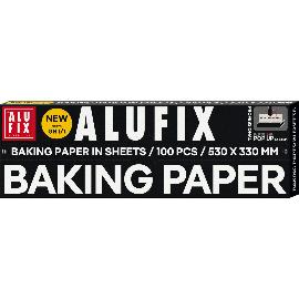 Artikelbild für »ALUFIX« Backpapier, Länge: 530 mm, Breite: 330 mm, 100 Blatt