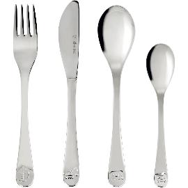 Artikelbild für ZILVERSTAD »Baumaschinen« Kinderbesteck, 4-tlg.