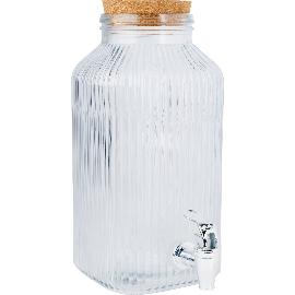Artikelbild für »Raya« Getränkespender, Inhalt: 3,35 Liter, Höhe: 285 mm, ø: 140 mm, klar
