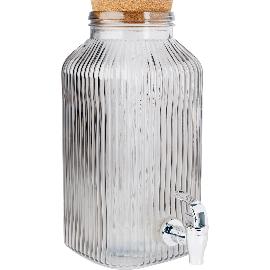 Artikelbild für »Raya« Getränkespender, Inhalt: 3,35 Liter, Höhe: 285 mm, ø: 140 mm, grau