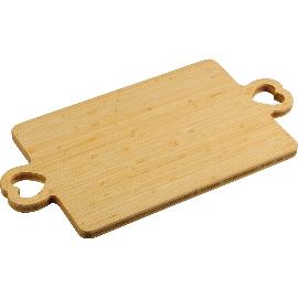 Artikelbild für KESPER Schneidbrett mit zwei Griffen, Herz, Bambus, Länge: 500 mm