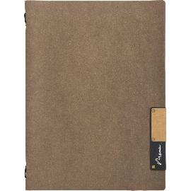 Artikelbild für SECURIT »Nature Range« Menükarte, inkl. 4xA4 Einlage, A4, braun