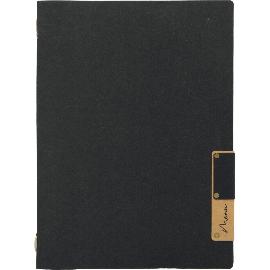 Artikelbild für SECURIT »Nature Range« Menükarte, inkl. 4xA4 Einlage, A4, schwarz