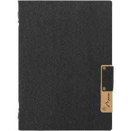 Artikelbild für SECURIT »Nature Range« Menükarte, inkl. 4xA5 Einlage, A5, schwarz