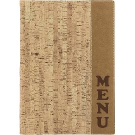Artikelbild für SECURIT »Design Range« Menükarte, inkl. 4xA4 Einlage, A4, Korkoptik