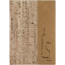 Artikelbild für SECURIT »Design Range« Menükarte, inkl. 4xA4 Einlage, A4, Korkoptik + Motiv