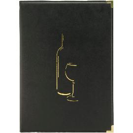 Artikelbild für SECURIT »Classic Range« Menükarte, inkl. 4xA4 Einlage, A4, schwarz + Motiv