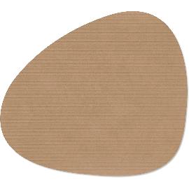 Artikelbild für LINDDNA »Corduroy« Tischmatte Curve L Nougat, Länge: 370 mm, Breite: 440 mm
