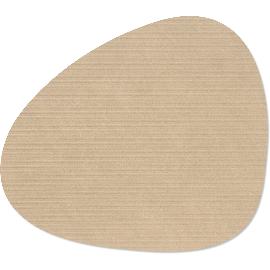 Artikelbild für LINDDNA »Corduroy« Tischmatte Curve L Sand, Länge: 370 mm, Breite: 440 mm