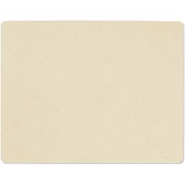 Artikelbild für LINDDNA »Corduroy« Tischmatte Square L Nupo Vanilla, Länge: 350 mm