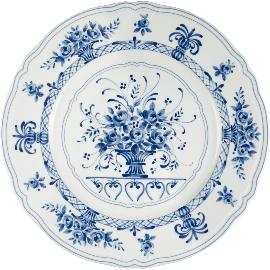 Artikelbild für LE COQ »New Anthiros« Teller flach, ø: 320 mm, Zwiebelmuster, blau