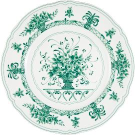 Artikelbild für LE COQ »New Anthiros« Teller flach, ø: 320 mm, Zwiebelmuster, grün