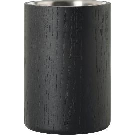 Artikelbild für ADHOC Weinkühler Esche schwarz, Höhe: 195 mm, ø: 140 mm