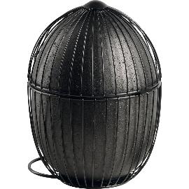 Artikelbild für APS »Ovo« Eierkorb, Höhe: 310 mm, ø: 230 mm, schwarz