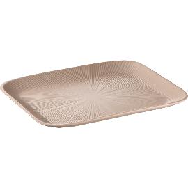 Artikelbild für APS »Nero« GN-Tablett, Höhe: 25 mm, Länge: 325 mm, sand, GN 1/2