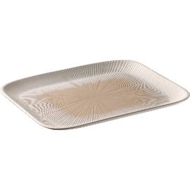 Artikelbild für APS »Blush« GN-Tablett, Höhe: 25 mm, Länge: 325 mm, weiß/beige, GN 1/2