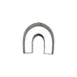 Artikelbild für Ausstecher »Hufeisen« Edelstahl, Länge: 47 mm, Breite: 43 mm