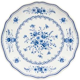 Artikelbild für COSTA NOVA »Vila« Teller flach, ø: 168 mm, white/blue