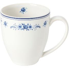 Artikelbild für COSTA NOVA »Vila« Becher mit Henkel, Inhalt: 0,41 Liter, Höhe: 107 mm,white/blue