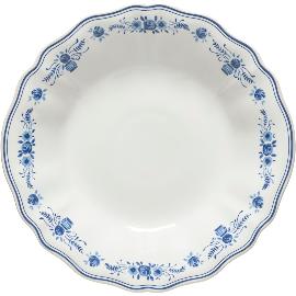 Artikelbild für COSTA NOVA »Vila« Teller tief, Höhe: 39 mm, ø: 245 mm, white/blue