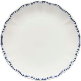 Artikelbild für COSTA NOVA »Vila« Teller flach, ø: 214 mm, white/blue filet